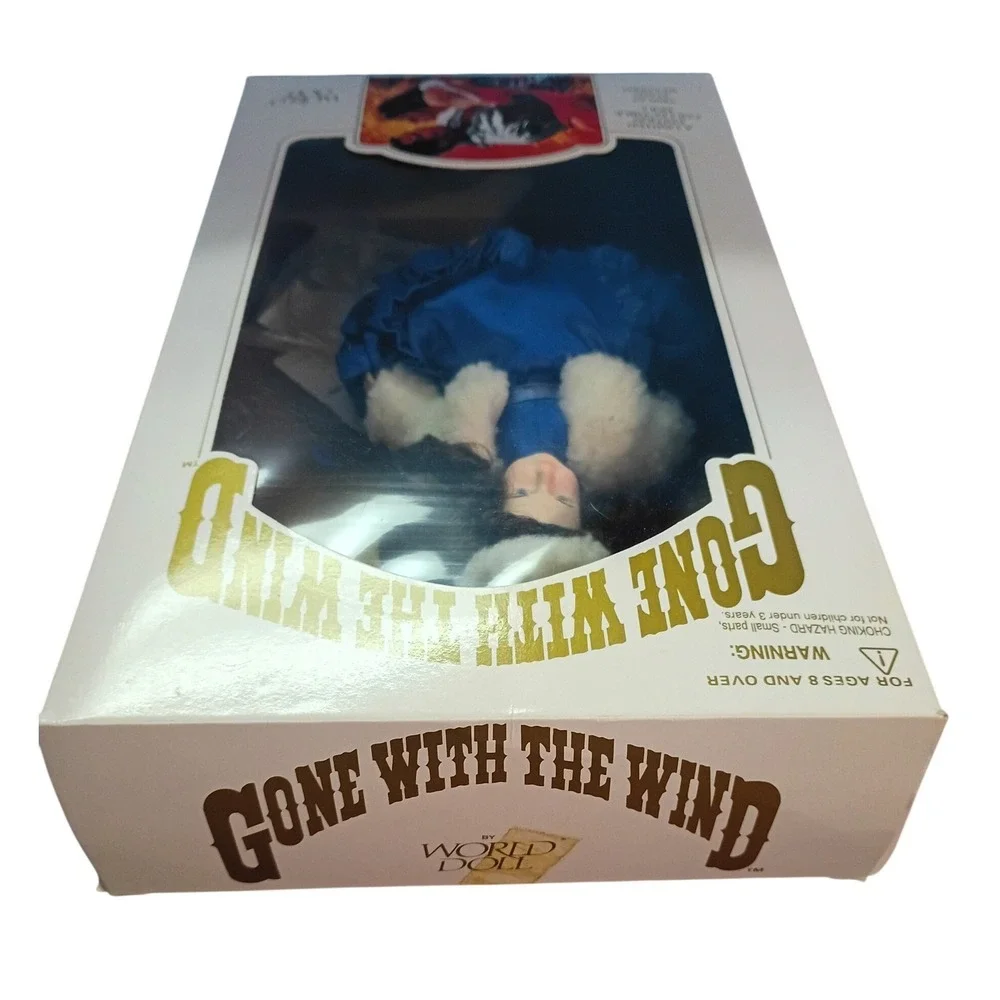World Doll Gone With The Wind Scarlett OHara‎ Blue Dress Collectible Doll 76940
